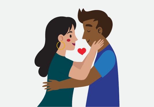 Intimidad después de una discusión de pareja