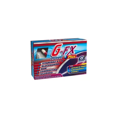 G-FX Plus – Cápsulas con Colágeno, MSM y Vitaminas