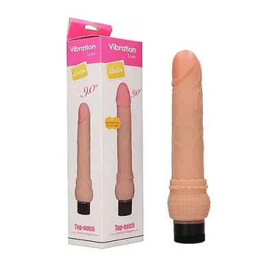 Pene Vibrador Lure 9.0 – Placer realista con textura suave y vibración intensa