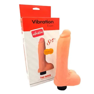 Pene Vibrador Lure 8.4 TOP Notch – Realismo, suavidad y vibración intensa en un solo diseño