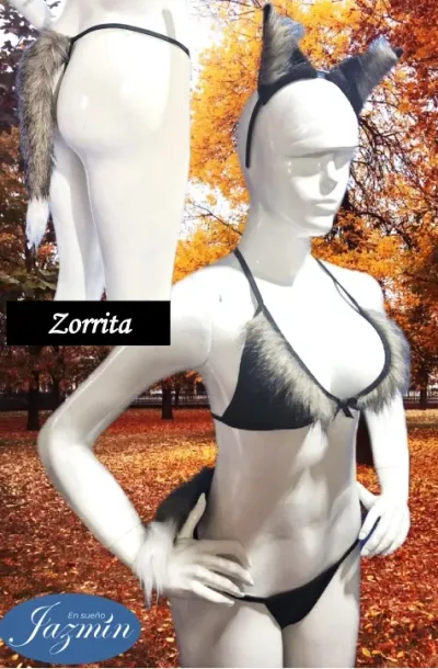 Disfraz sexy zorrita 