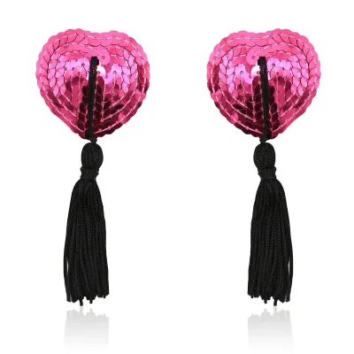 Pezoneras de lentejuela 2pzas Adherible reusable.