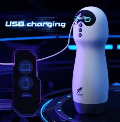 Masturbador Masculino LILO We Love Cat Cup Recargable con Vibración y Textura Interna LL-24053-A