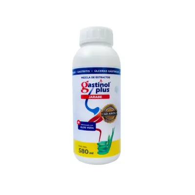 Gastinol Jarabe Digestivo con Aloe Vera para Bienestar Estomacal
