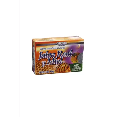 JABON NATURAL DE JALEA REAL Y MIEL HIDRATACION